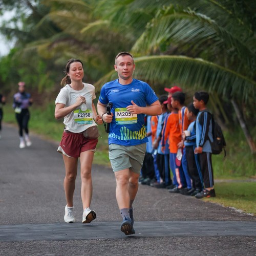 Race photo from Belitung Multisport Festival