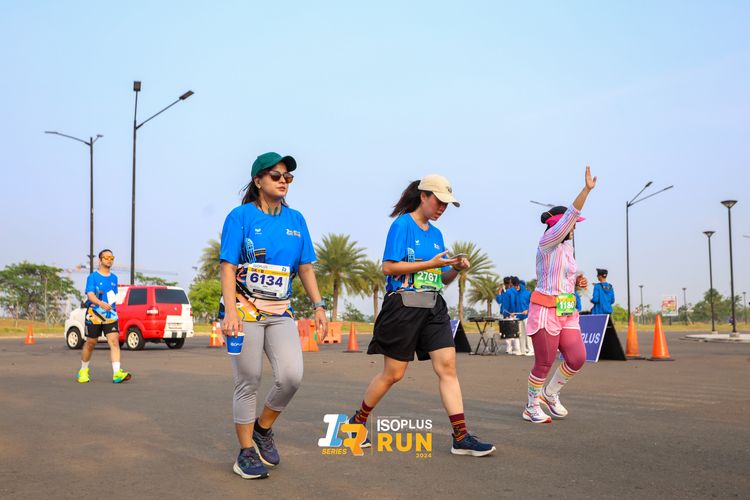 Race photo from ISOPlus Run 2024 Jakarta