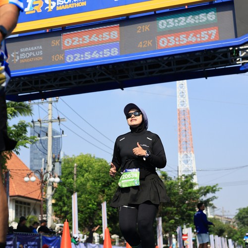 Race photo from SURABAYA ISOPLUS MARATHON 2026
