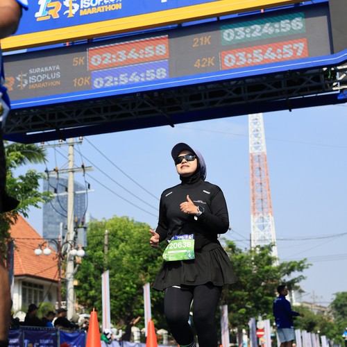 Race photo from SURABAYA ISOPLUS MARATHON 2026