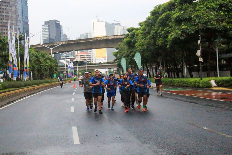Race photo from Road to BAF Lions Run 2024