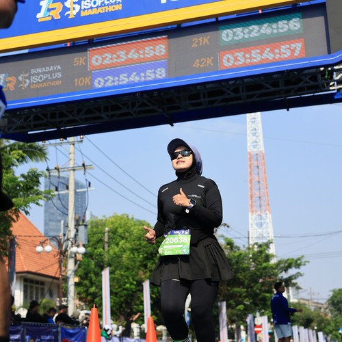 Race photo from SURABAYA ISOPLUS MARATHON 2026