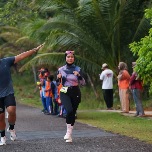 Race photo from Belitung Multisport Festival