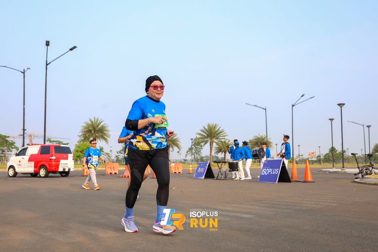 Race photo from ISOPlus Run 2024 Jakarta