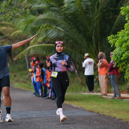 Race photo from Belitung Multisport Festival