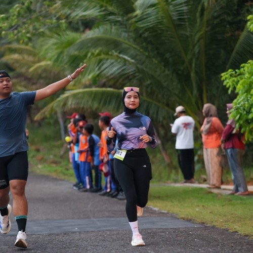 Race photo from Belitung Multisport Festival