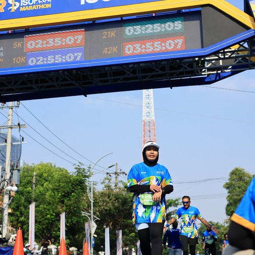 Race photo from SURABAYA ISOPLUS MARATHON 2026