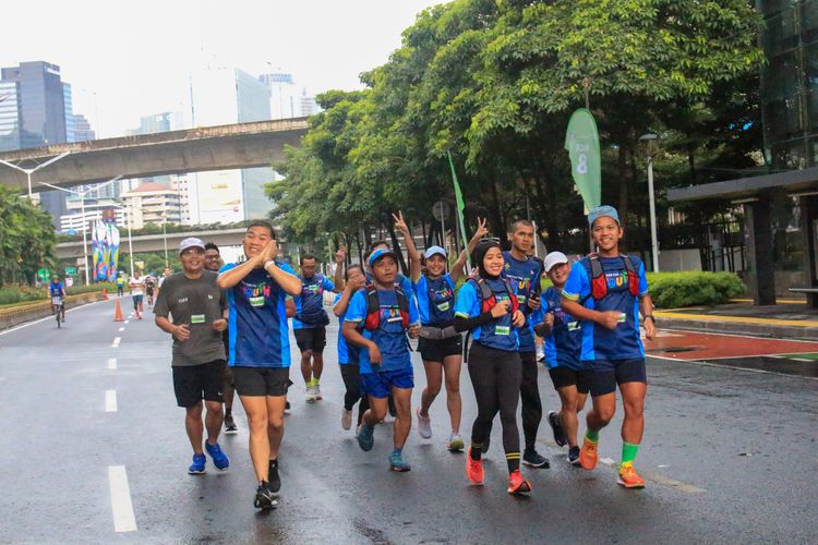 Race photo from Road to BAF Lions Run 2024