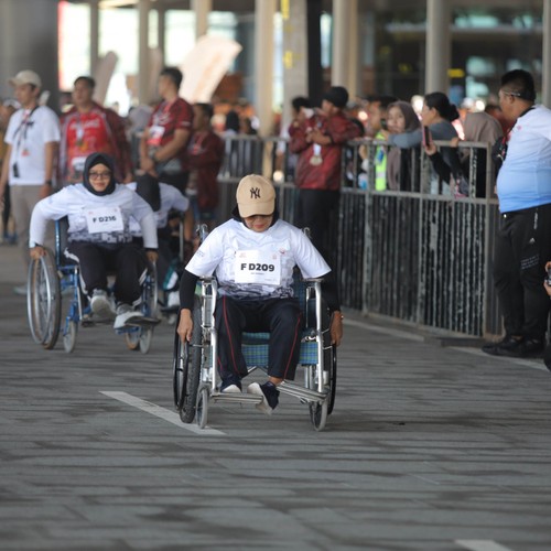 Race photo from KEDIRI HALF MARATHON 2026