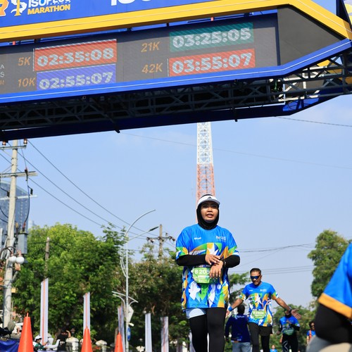 Race photo from SURABAYA ISOPLUS MARATHON 2026