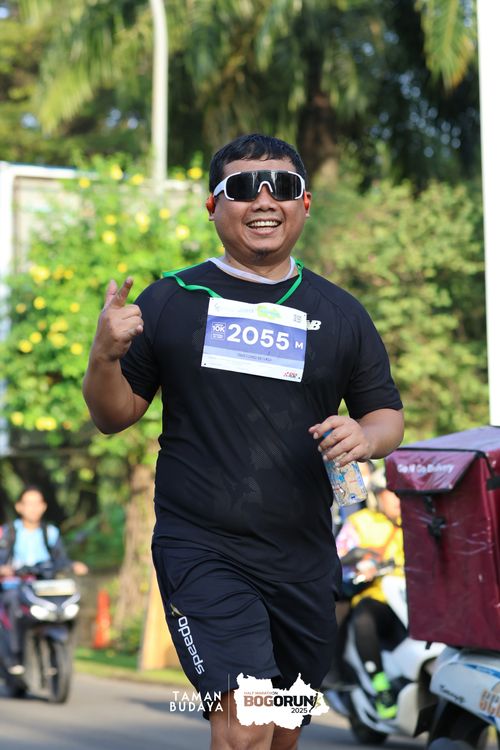Race photo from Taman Budaya x BOGORUN 2025