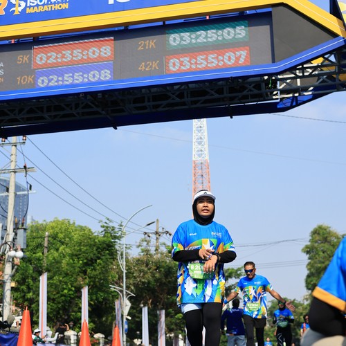 Race photo from SURABAYA ISOPLUS MARATHON 2026