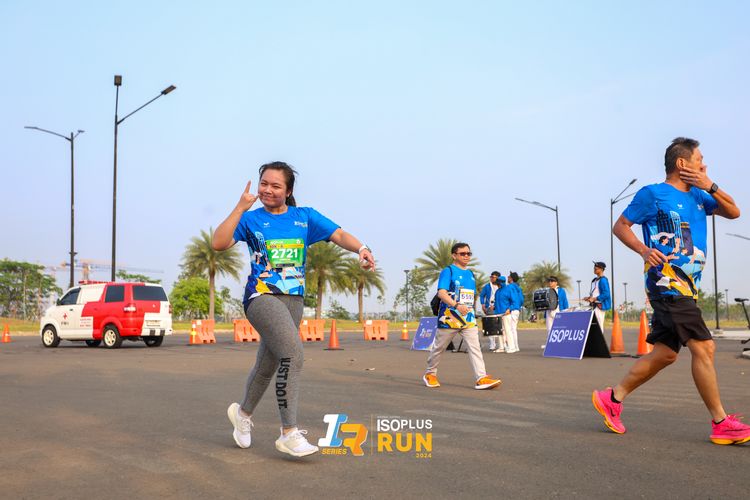 Race photo from ISOPlus Run 2024 Jakarta