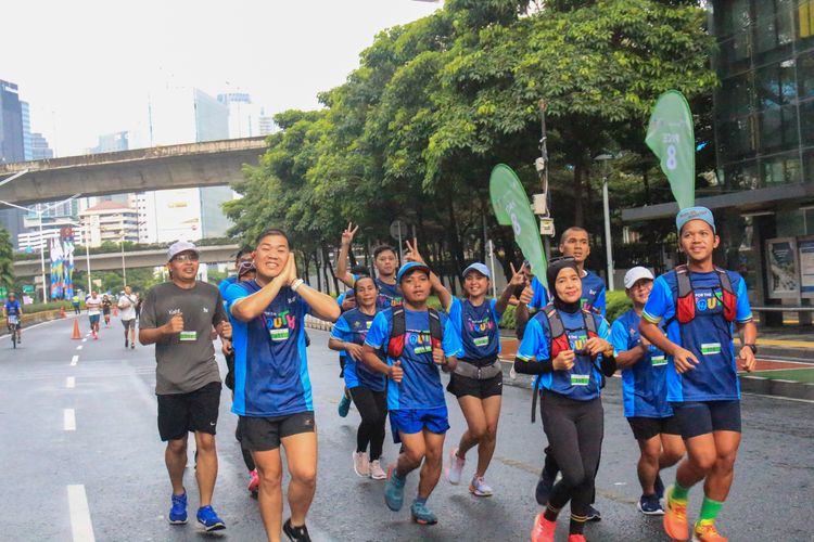 Race photo from Road to BAF Lions Run 2024