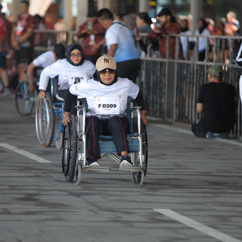 Race photo from KEDIRI HALF MARATHON 2026