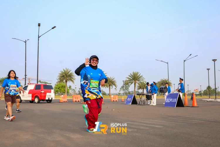 Race photo from ISOPlus Run 2024 Jakarta