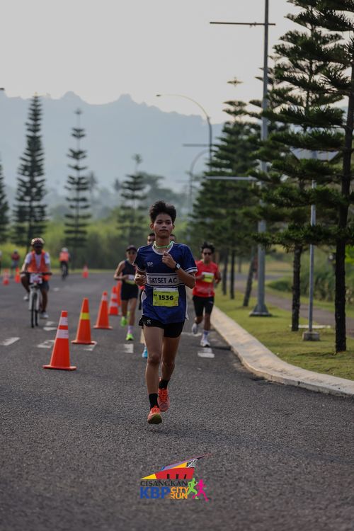Race photo from CISANGKAN KBP CITY RUN 2025