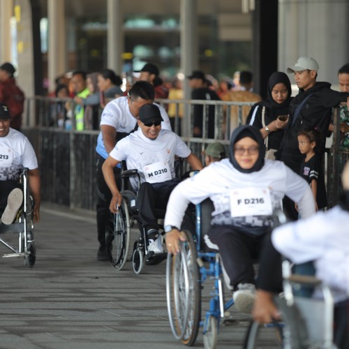 Race photo from KEDIRI HALF MARATHON 2026