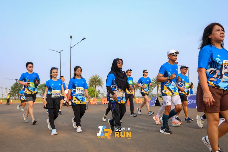 Race photo from ISOPlus Run 2024 Jakarta