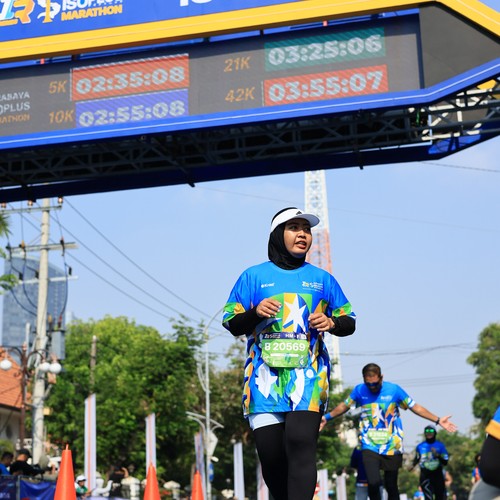 Race photo from SURABAYA ISOPLUS MARATHON 2026