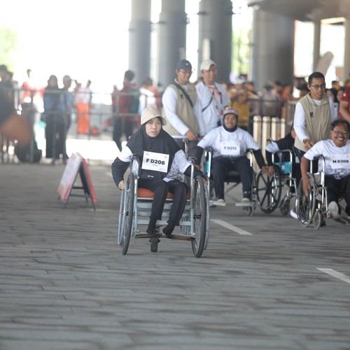 Race photo from KEDIRI HALF MARATHON 2026