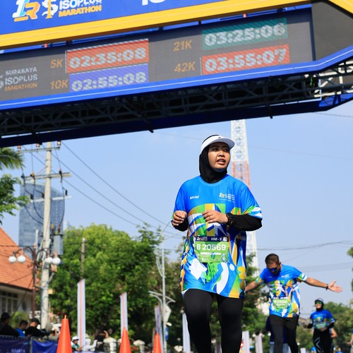 Race photo from SURABAYA ISOPLUS MARATHON 2026