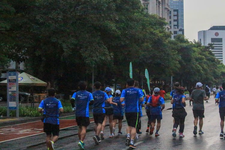 Race photo from Road to BAF Lions Run 2024