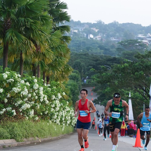 Race photo from BOGORUN 2026