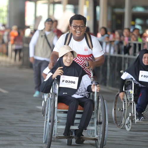 Race photo from KEDIRI HALF MARATHON 2026