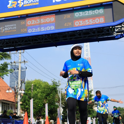 Race photo from SURABAYA ISOPLUS MARATHON 2026