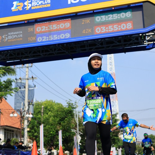 Race photo from SURABAYA ISOPLUS MARATHON 2026