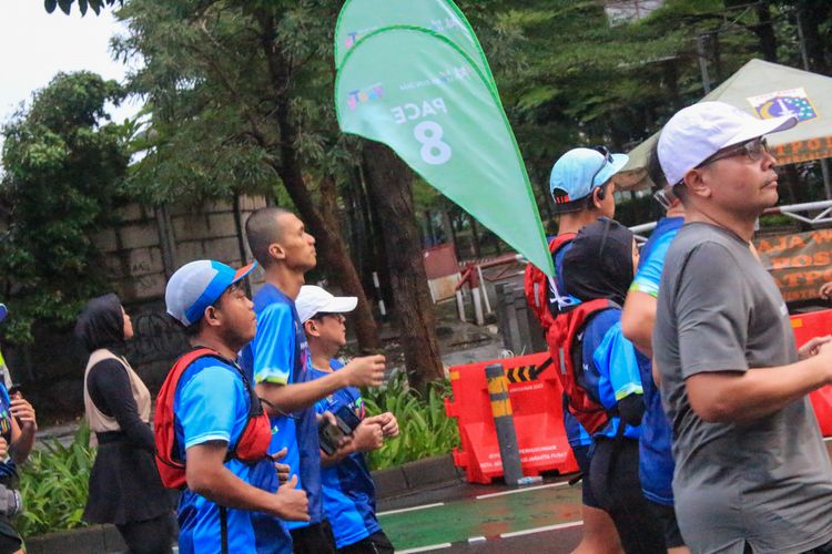 Race photo from Road to BAF Lions Run 2024