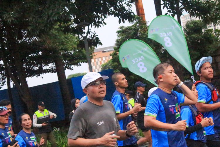 Race photo from Road to BAF Lions Run 2024