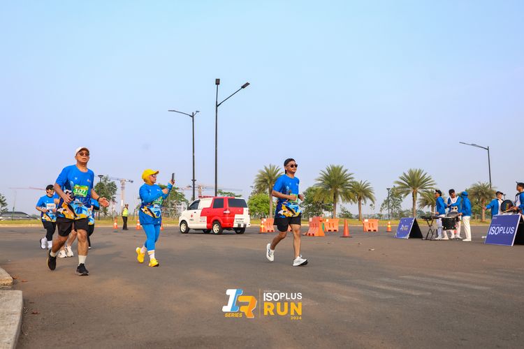 Race photo from ISOPlus Run 2024 Jakarta