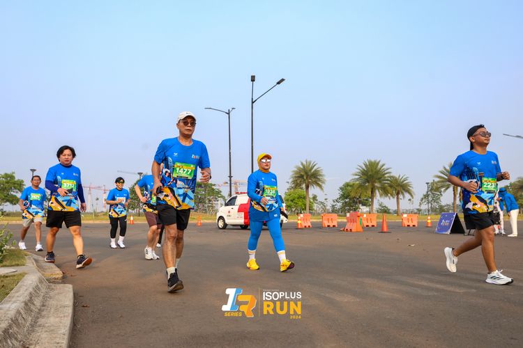 Race photo from ISOPlus Run 2024 Jakarta