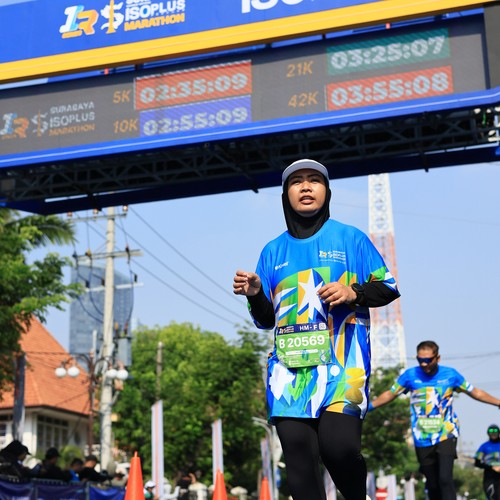 Race photo from SURABAYA ISOPLUS MARATHON 2026