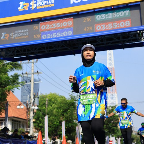 Race photo from SURABAYA ISOPLUS MARATHON 2026
