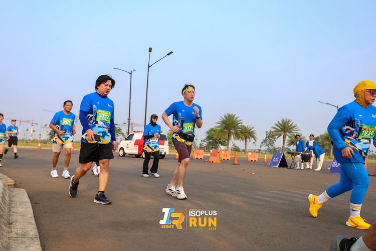Race photo from ISOPlus Run 2024 Jakarta