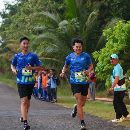 Race photo from Belitung Multisport Festival