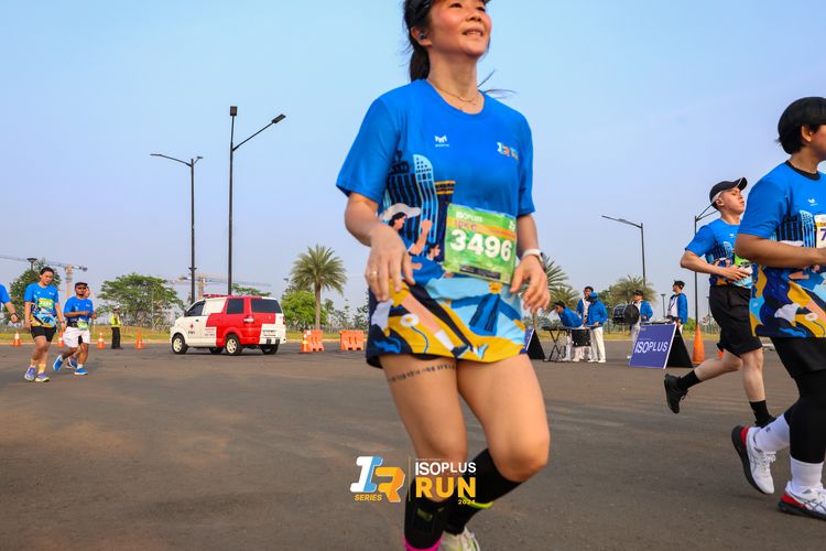 Race photo from ISOPlus Run 2024 Jakarta
