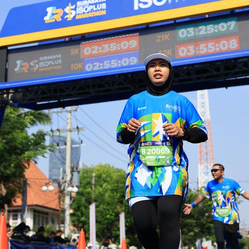 Race photo from SURABAYA ISOPLUS MARATHON 2026