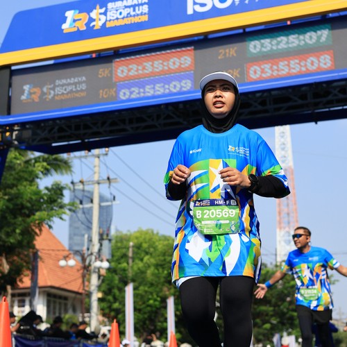 Race photo from SURABAYA ISOPLUS MARATHON 2026
