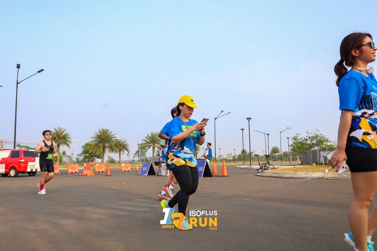 Race photo from ISOPlus Run 2024 Jakarta