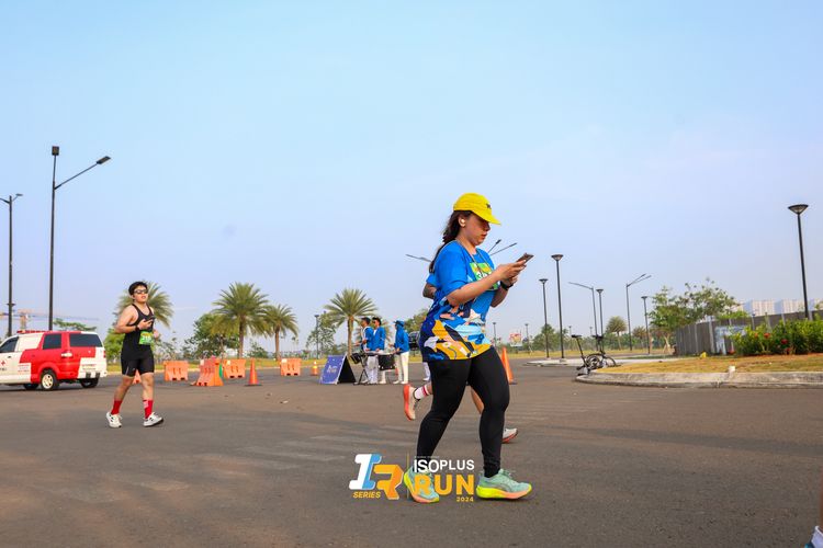 Race photo from ISOPlus Run 2024 Jakarta