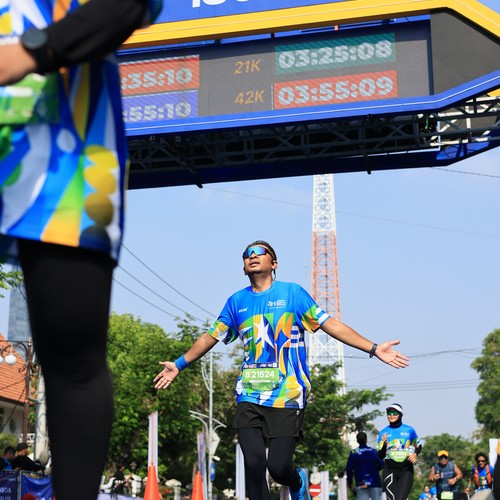 Race photo from SURABAYA ISOPLUS MARATHON 2026