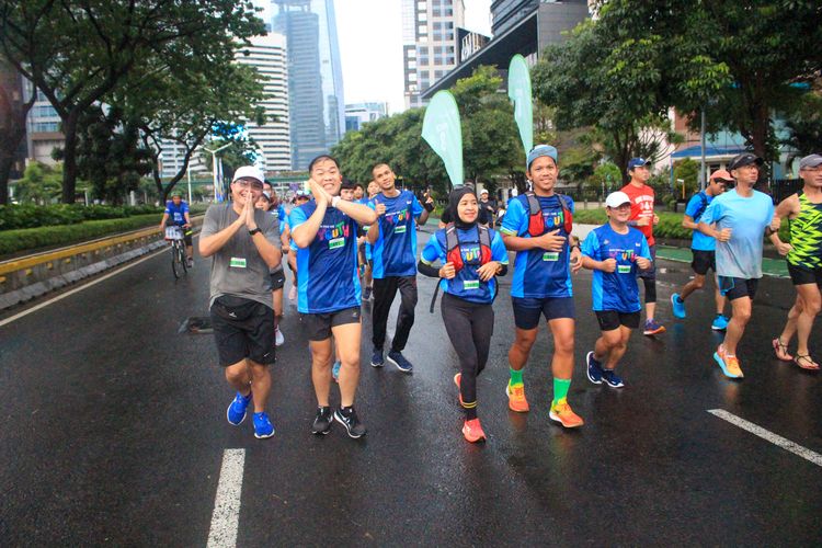 Race photo from Road to BAF Lions Run 2024