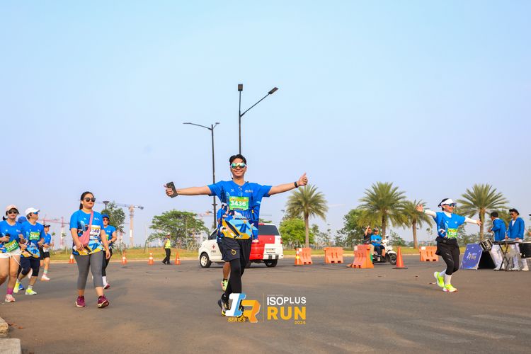 Race photo from ISOPlus Run 2024 Jakarta