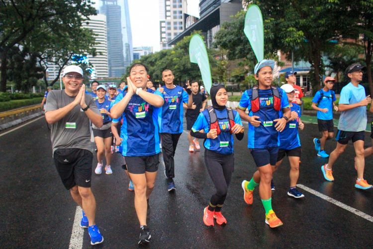 Race photo from Road to BAF Lions Run 2024