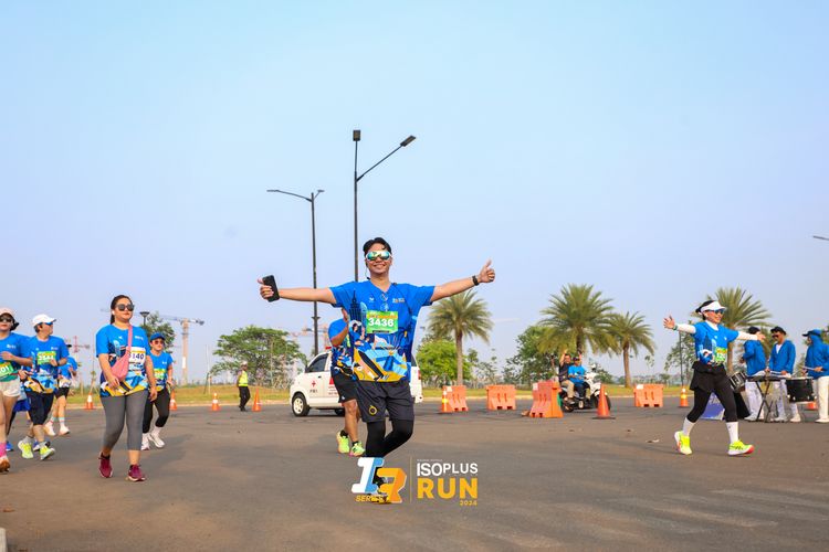 Race photo from ISOPlus Run 2024 Jakarta