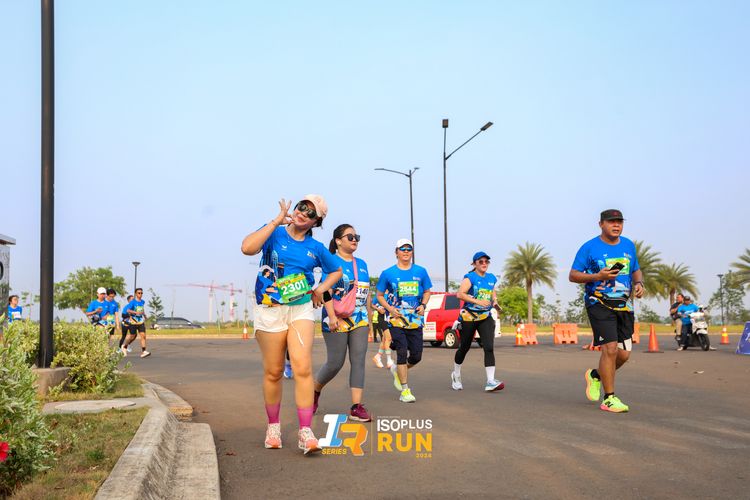 Race photo from ISOPlus Run 2024 Jakarta